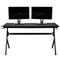 Flash Furniture 30.375 H, 55.125 W X Red BLN-X20D1904L-RD-GG - alternate 10